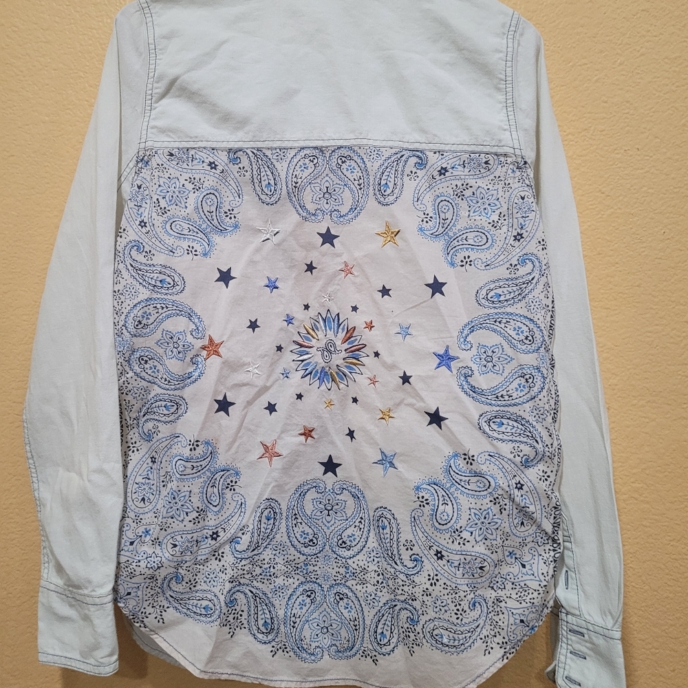 Free people button down long sleeve